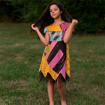 deguisement halloween enfant raye