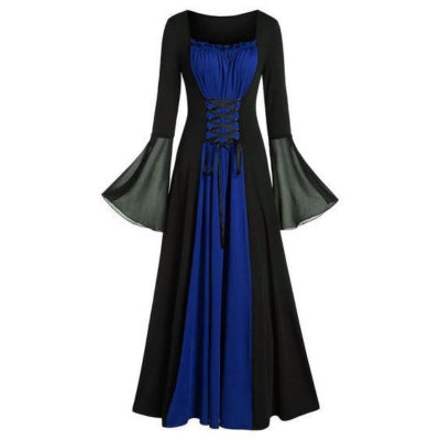 deguisement halloween femme cosplay bleu