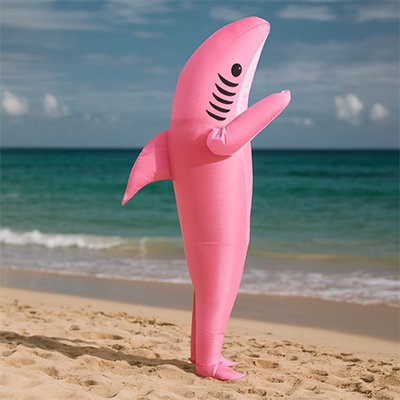 deguisement requin adjustables