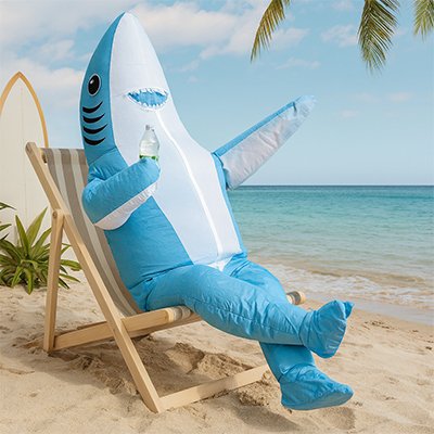 deguisement requin legers