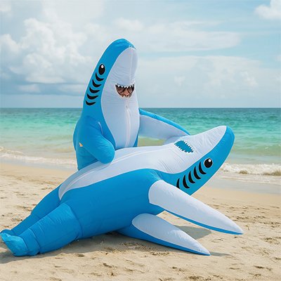 deguisement requin ocean