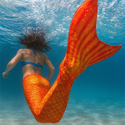 deguisement sirene matieres respirante
