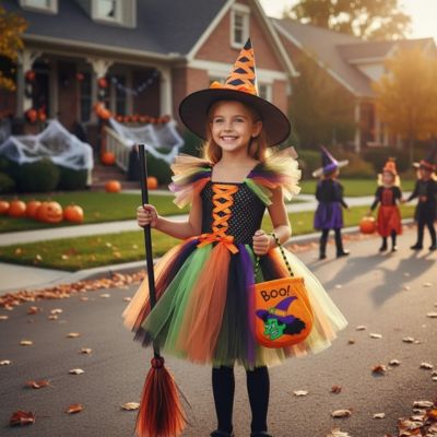 deguisement sorciere enfant elegance
