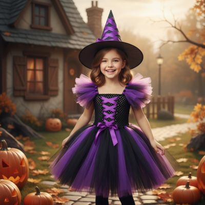 deguisement sorciere enfant theme