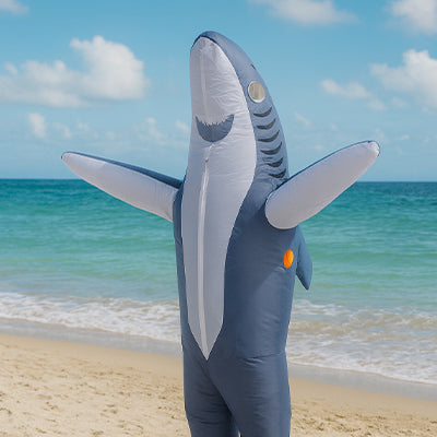 deguisement requin gris
