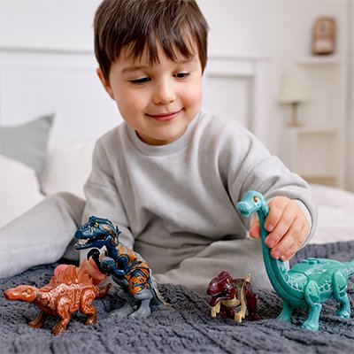 dinosaure jouet​ motricite fine