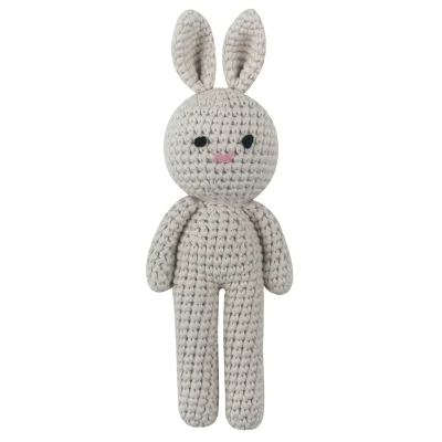 doudou lapin beige