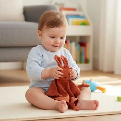 Doudou lapin | Écologique et Apaisant