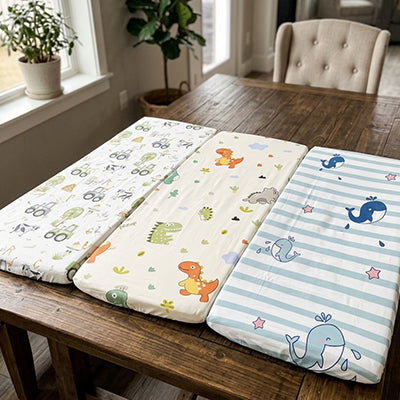 Drap housse lit bébé | Toucher ultra‑doux