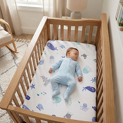 drap housse lit bebe hypoallergenique