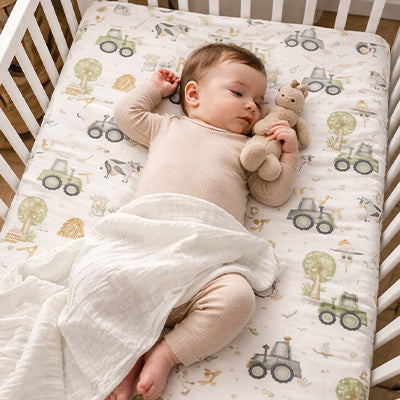 drap housse lit bebe stable