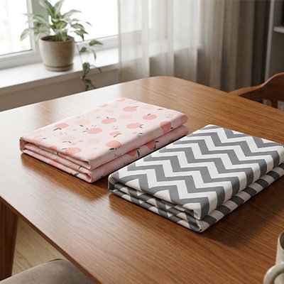 drap housse lit bebe tissu respirant