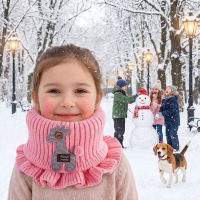 Écharpe d’hiver pour enfants | chaleur douce