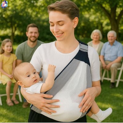 echarpe de portage baby sing mere fils