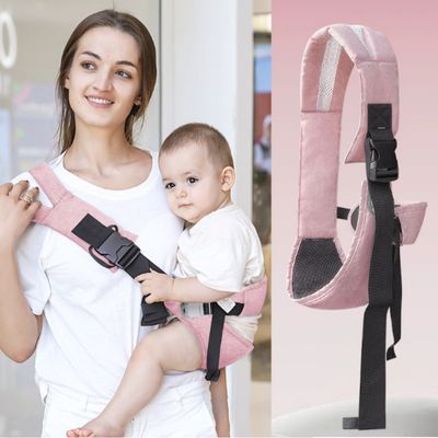 echarpe de portage baby sling rose