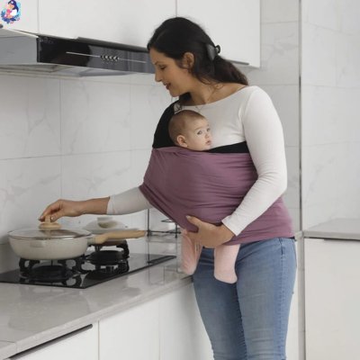 Echarpe de portage BABY WARP - bebemam.com