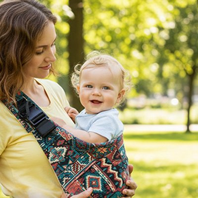 echarpe de portage bebe ajustement universel