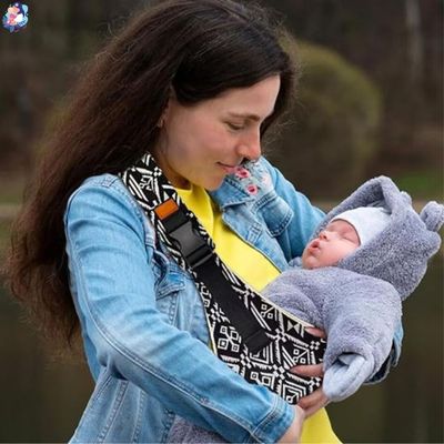 echarpe de portage bebe hip wrap mere fils