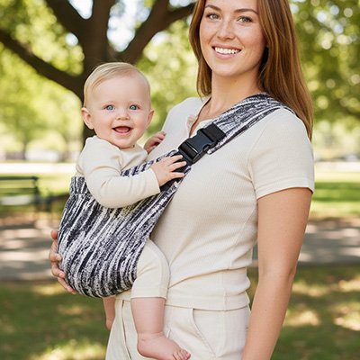 echarpe de portage bebe tissu respirant