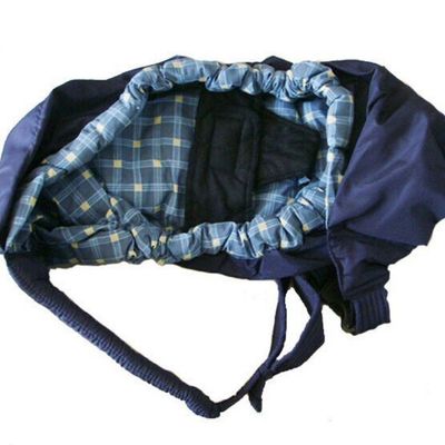 echarpe de portage natureo bleu