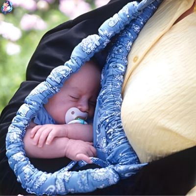 echarpe de portage natureo confortable