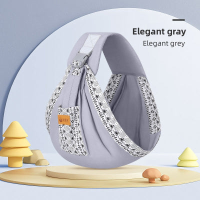 echarpe de portage rustoo gris