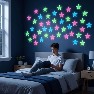 Étoiles fluorescentes | Illuminez la chambre enfant
