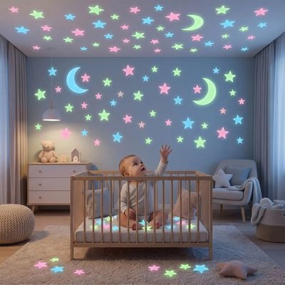 Étoiles fluorescentes | Illuminez la chambre enfant