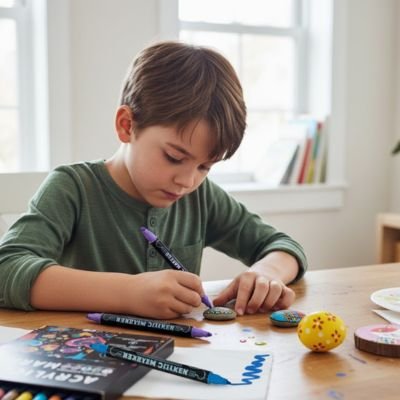 feutre acrylique decorations rustiques