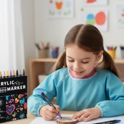 feutre acrylique precision artistique