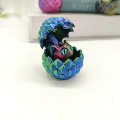 figurine dragon bleu