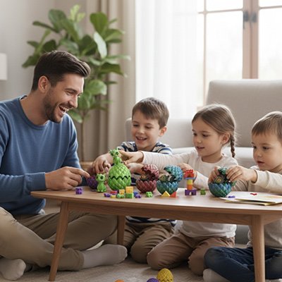 figurine dragon familial