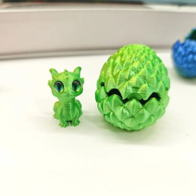 figurine dragon vert