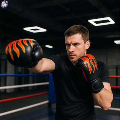 gants de boxe kickboxing coloris vifs