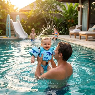 gilet de bain bebe souple