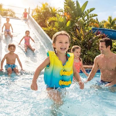 gilet de natation enfant bleu