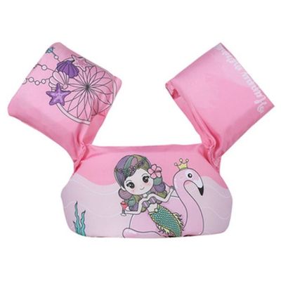 gilet de sauvetage enfant rose