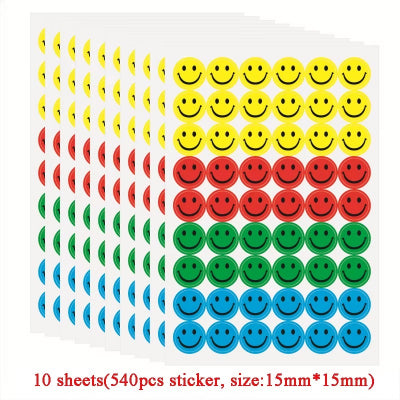 gommettes smileys
