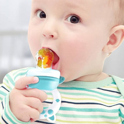 grignoteuse bebe tetine en silicone alimentaire