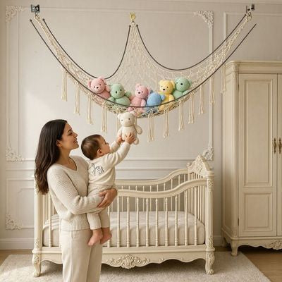 Hamac à peluche | rangement doux