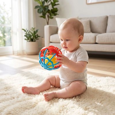 Hochet bébé | Caoutchouc souple
