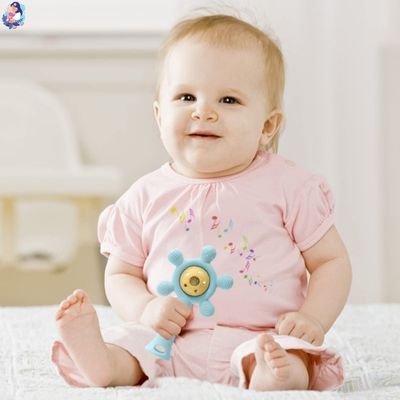 hochet bebe favorise le contact visuel