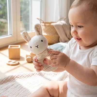 hochet bebe naturel