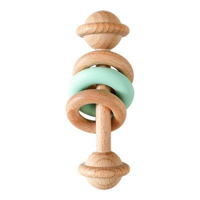 hochet bebe vert clair