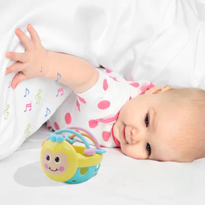 hochet pour bebe jaune