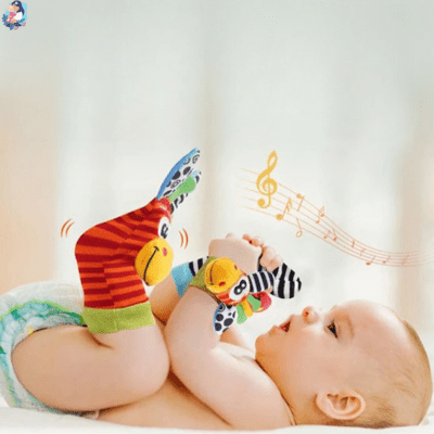 Hochets bébé pieds et main BALLERI™ - bebemam.com