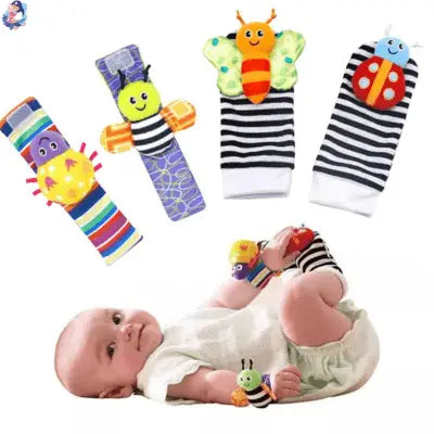 Hochets bébé pieds et main BALLERI™ - bebemam.com