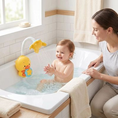 jeu d eau bain bebe jet