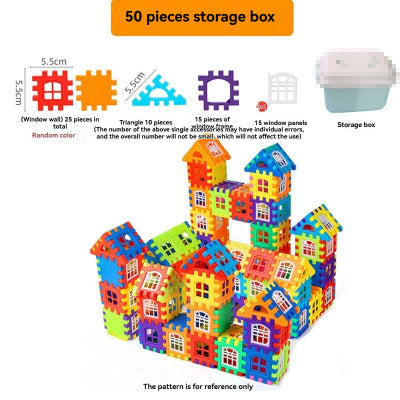 jeu de construction 50 pieces 