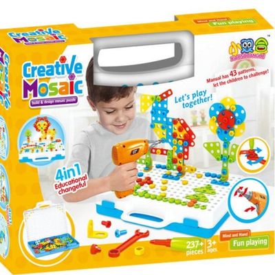 jeu de construction a visser 237 pieces